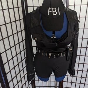 Halloween Sexy FBI costume